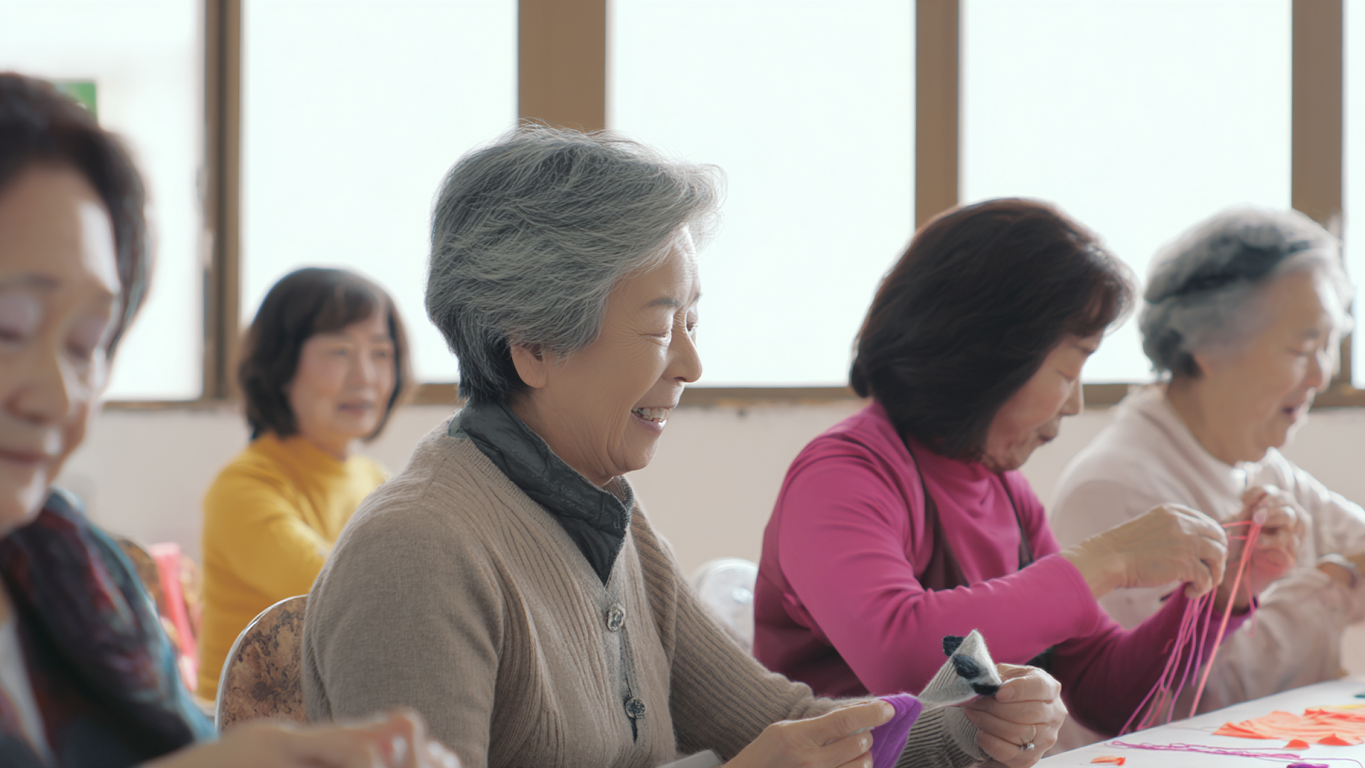 활기찬 노후<br> 함께 만드는 시니어 일자리