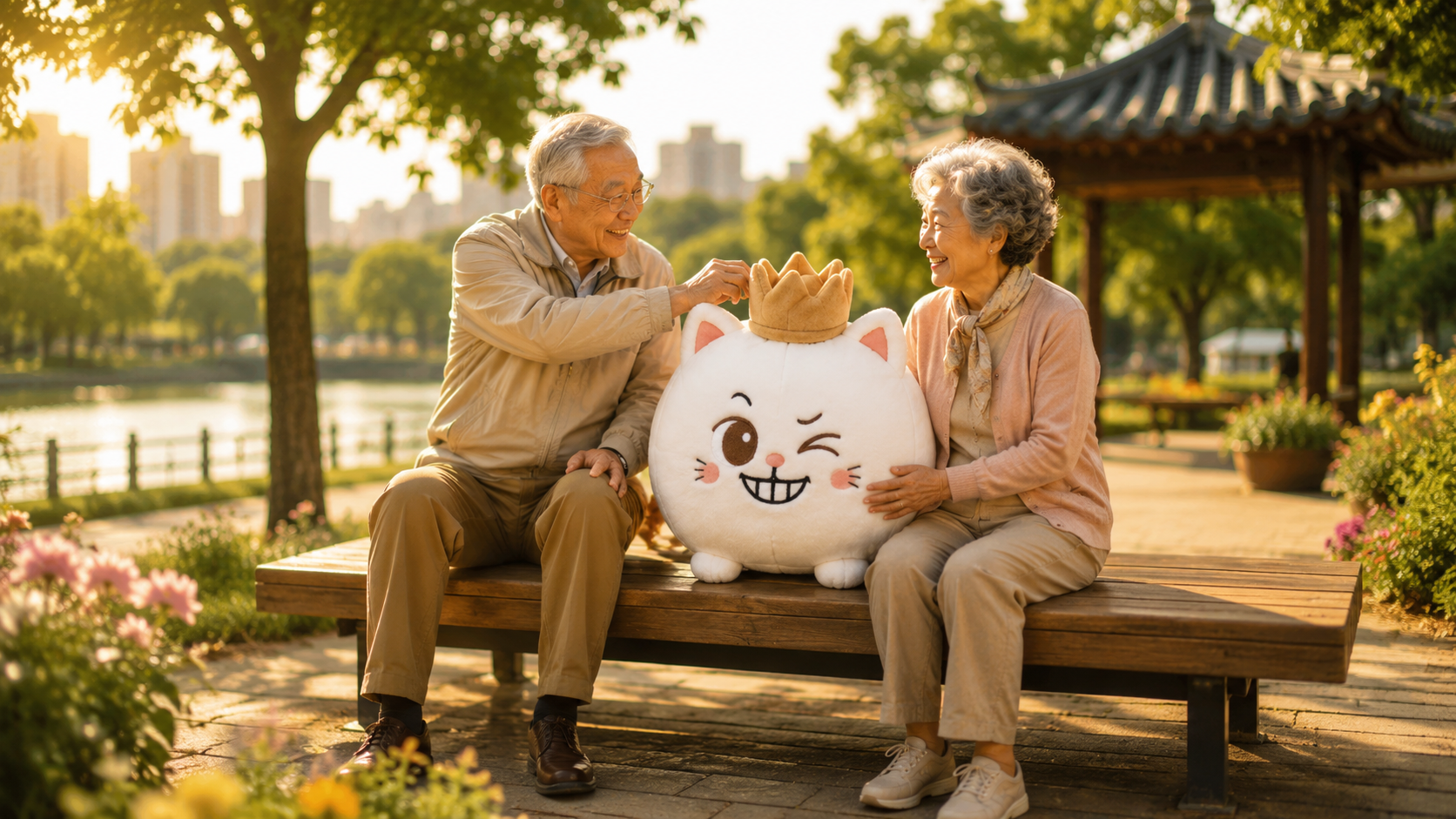 세대가 함께하는<br> 따뜻한 지역사회