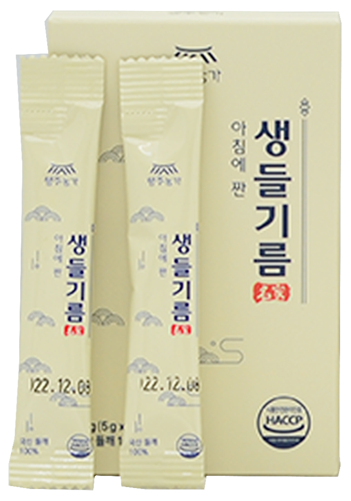 국산 스틱 생 들기름