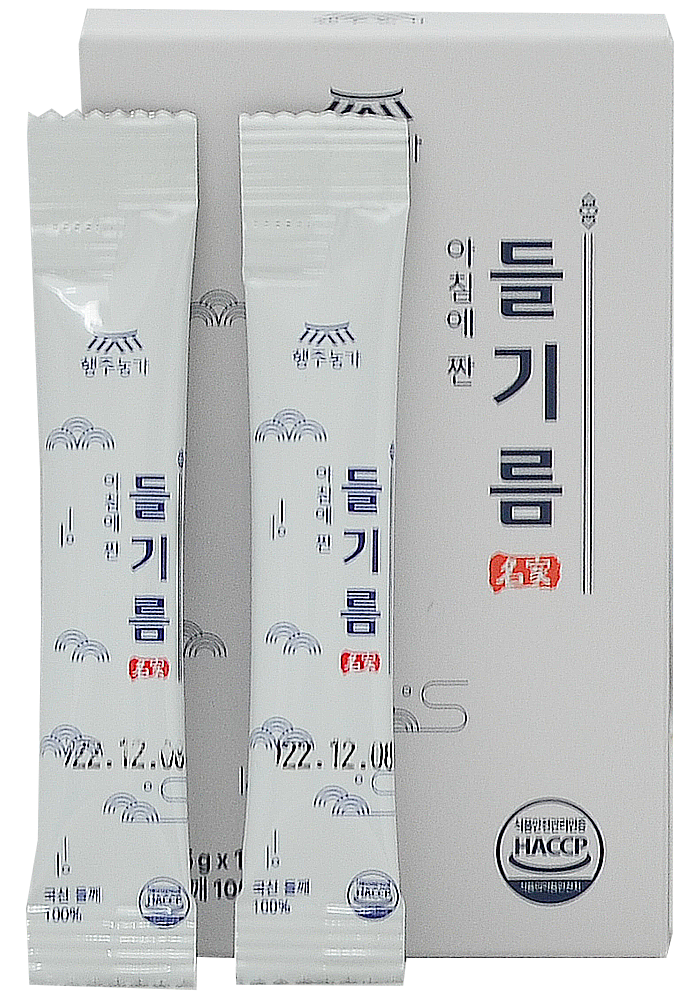 국산 스틱 들기름